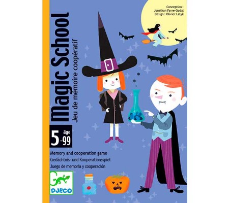 Cartas Magic School  Djeco