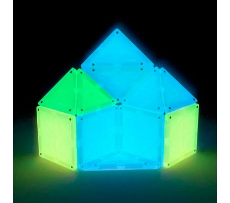 Imanix Glow in the Dark 16 piezas.  Braintoys