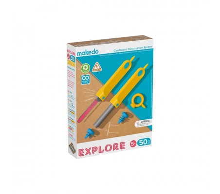 Explore kit 50 piezas  Makedo