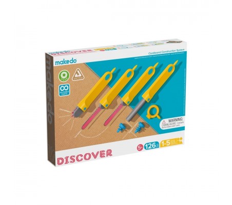 Discover Kit 126 piezas  Makedo