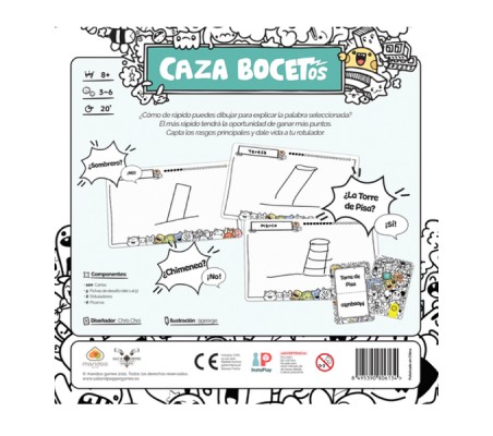 Caza Bocetos  Salt & Pepper Games