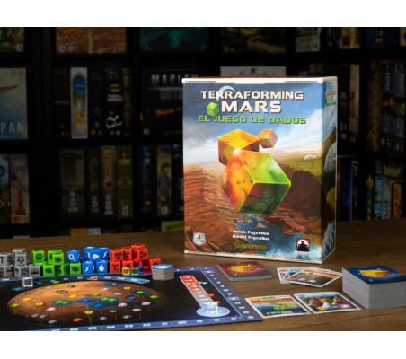 Terraforming Mars El juego de dados  Maldito games