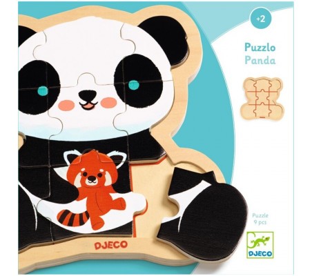 Puzzlo Panda-Djeco