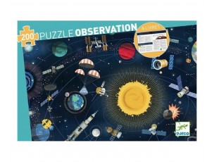 Puzzle observación Espacio  Djeco