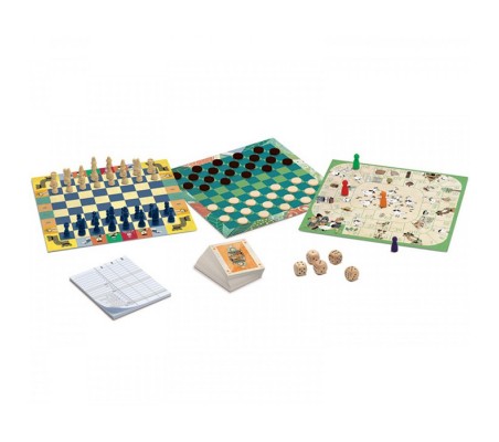 Set de juegos clásicos  Djeco