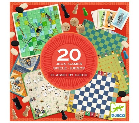 Set de juegos clásicos  Djeco